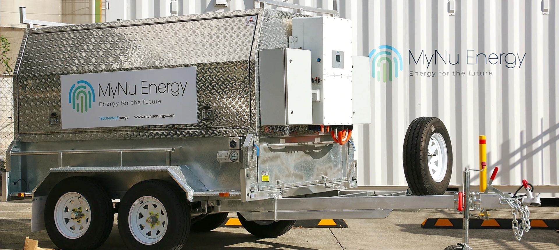 Portable power generator on wheels